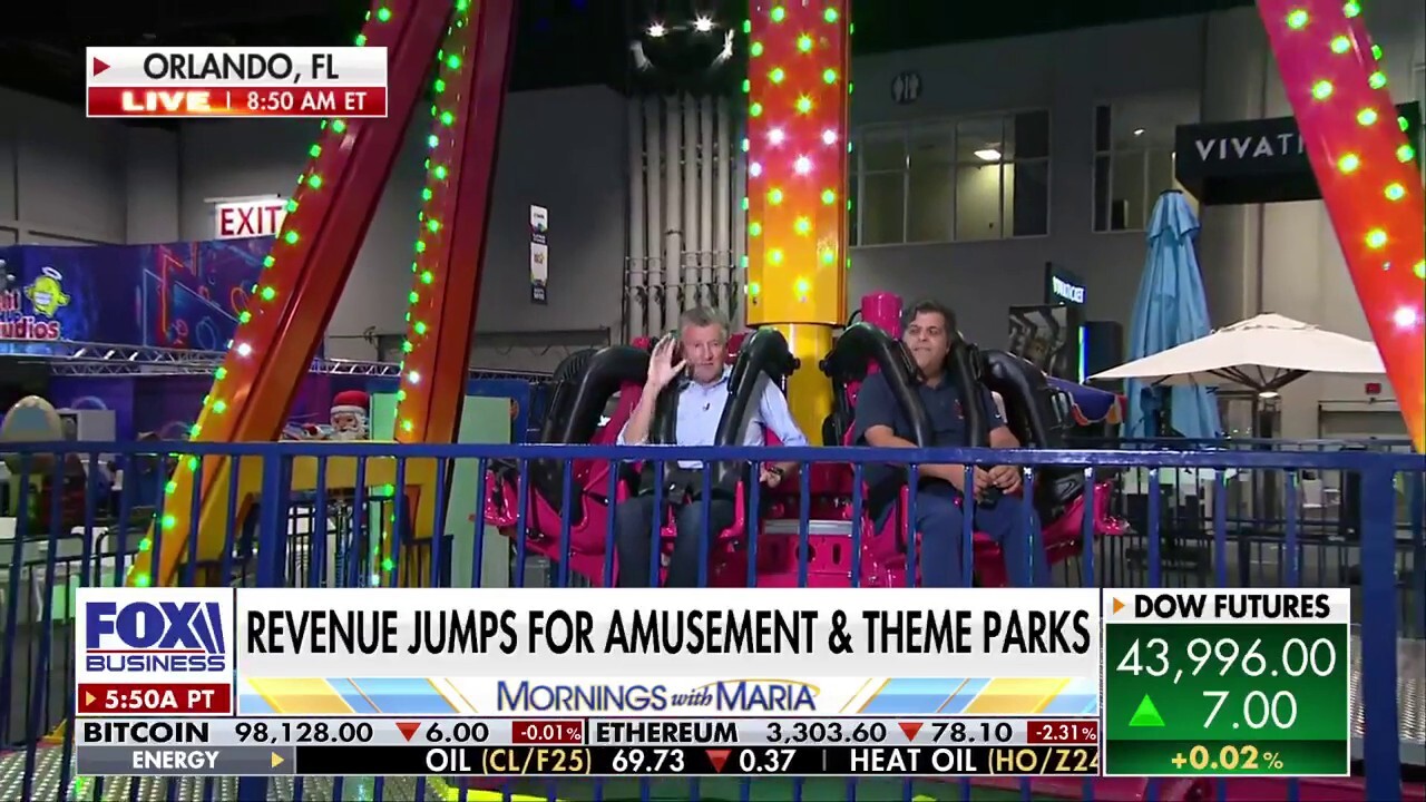 FOX Business' Ashley Webster takes the '360 Dance Party' for a spin