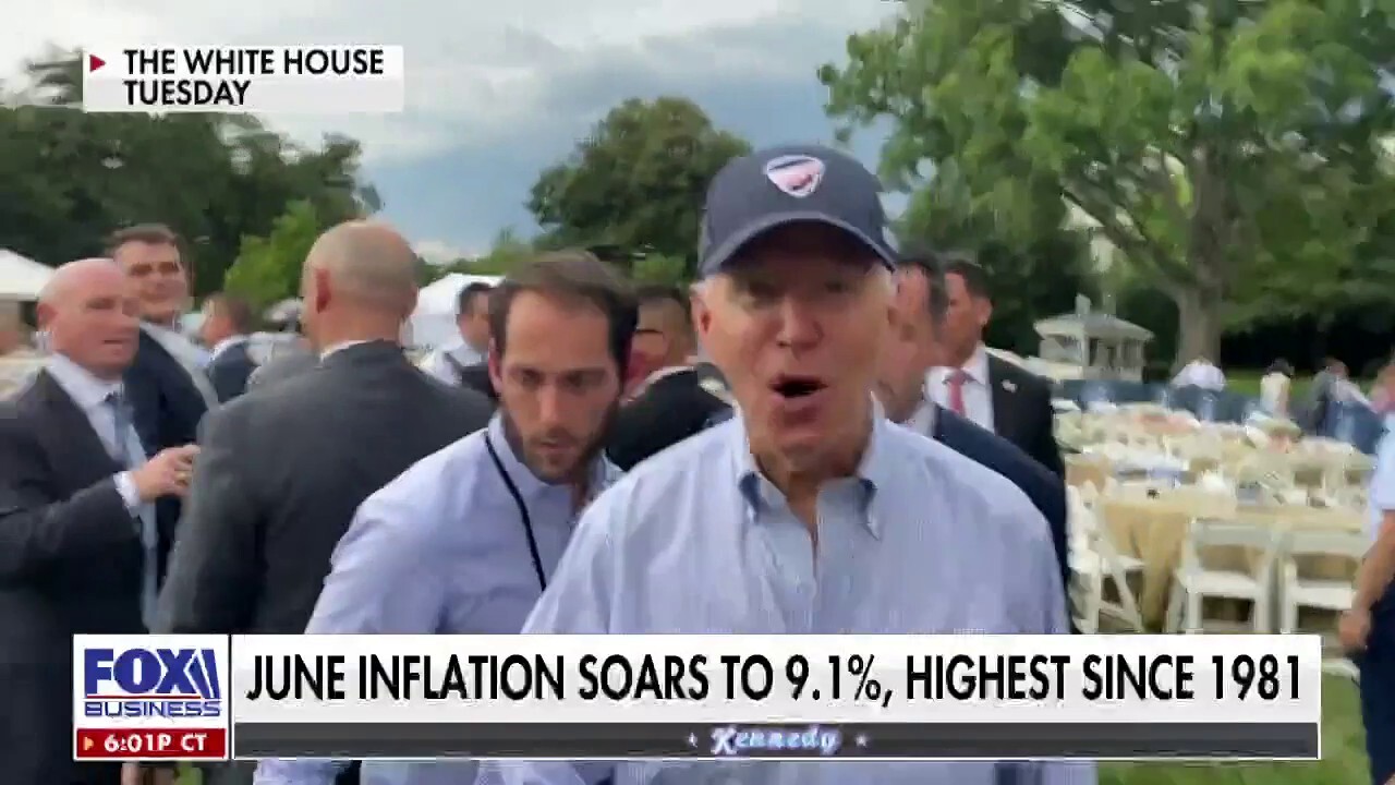 Inflation continues to soar under Biden administration 