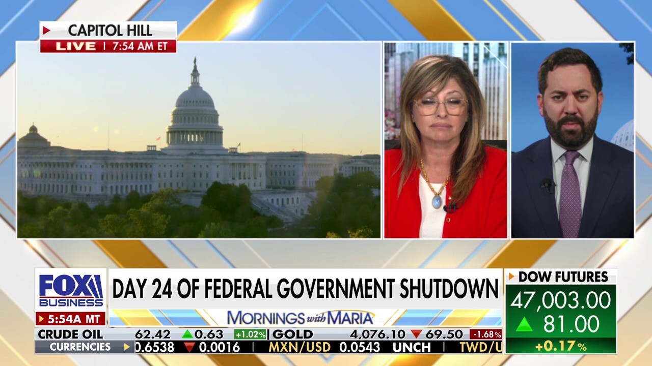Rep. Mike Lawler, R-N.Y., joins 'Mornings with Maria' to discuss the ongoing government shutdown after a failed vote to fund federal workers and the projected election of Zohran Mamdani as New York City mayor.