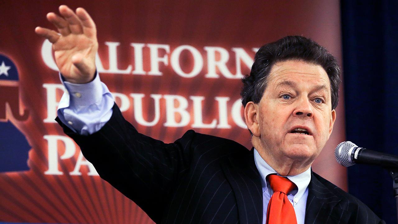 Art Laffer's economic lecture broken up by protesters