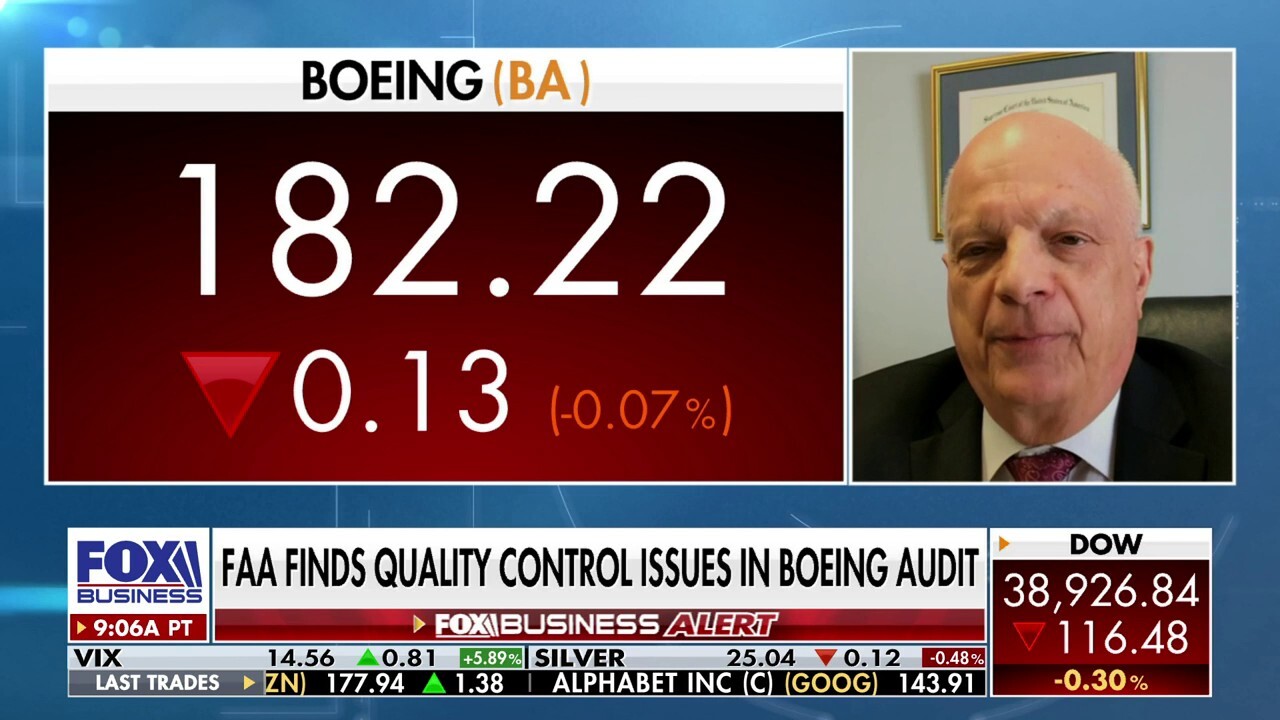 Aviation attorney and pilot Sal Lagonia discusses the FAA's quality control audit of Boeing amid safety concerns with their aircraft.