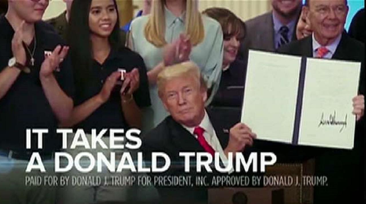 New Trump 2020 ad says the president is 'no Mr. Nice Guy'