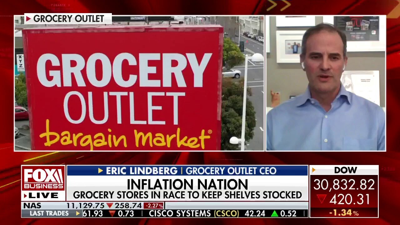 Grocery Outlet CEO Eric Lindberg discusses if inflation will get worse and how much longer food prices will rise on ‘The Claman Countdown.’