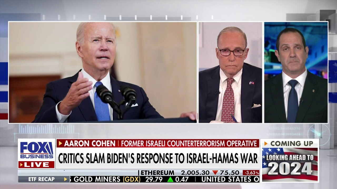 Biden is being manipulated through psychological warfare by Hamas: Aaron Cohen