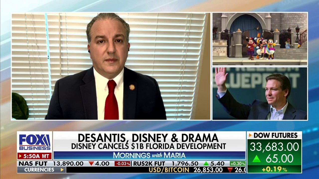 Florida Chief Financial Officer Jimmy Patronis discusses a state law prohibiting banks from using political factors in lending decisions, the DeSantis vs. Disney battle and the jobs boom.