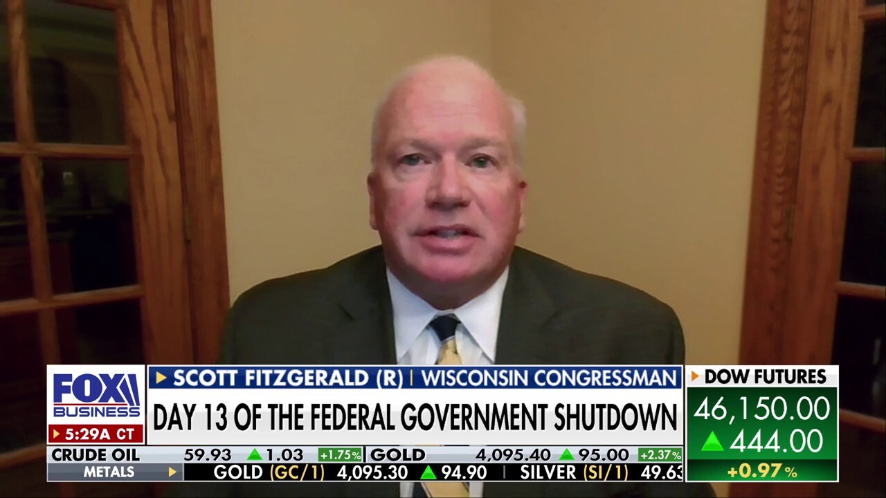 Rep. Scott Fitzgerald, R-Wis., joins ‘Mornings with Maria’ to discuss the deepening government shutdown, growing Democratic divisions and President Donald Trump’s historic peace push in Israel.