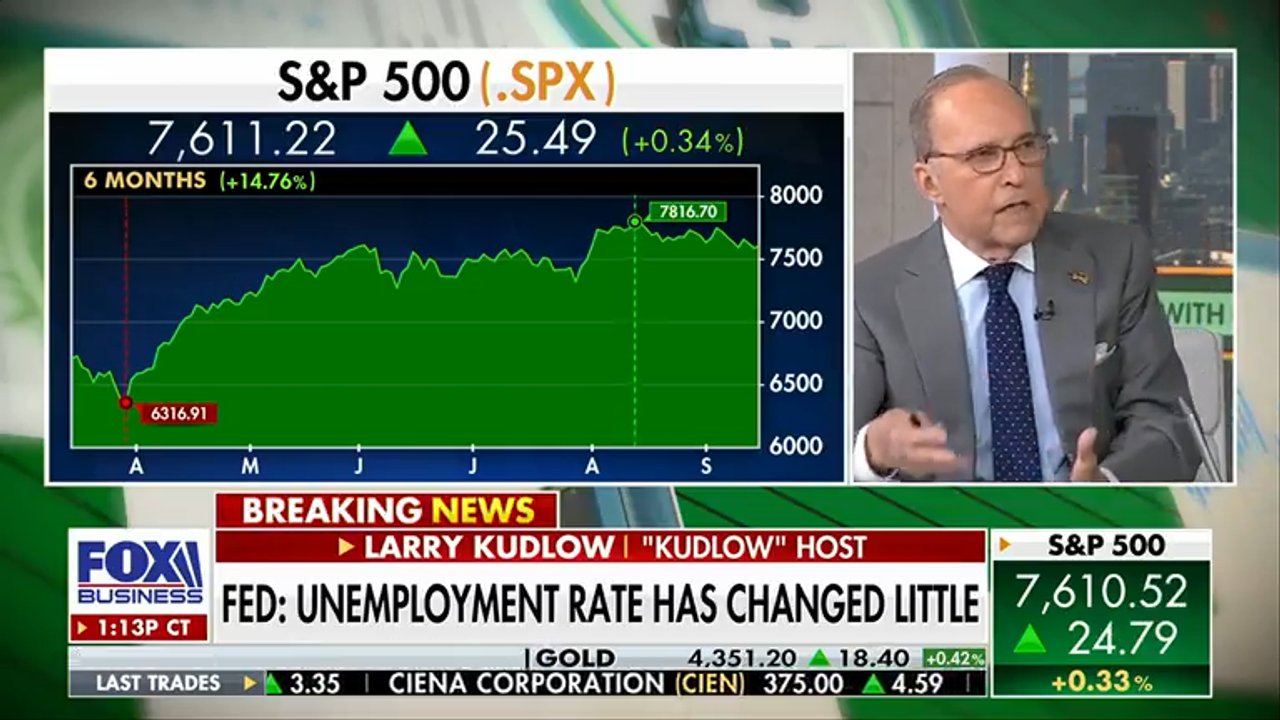 FOX Business host Larry Kudlow discusses the Federal Reserve's September meeting on 'Making Money.'