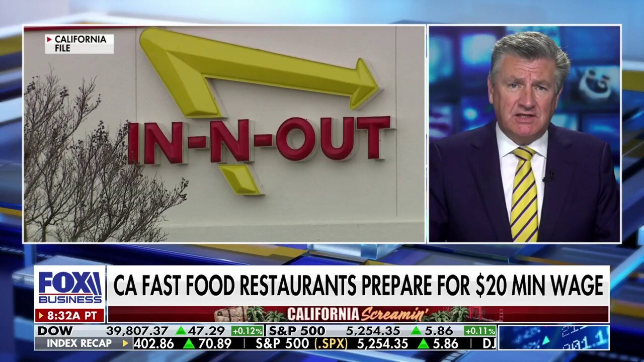 California fast-food restaurants layoff workers ahead of $20 minimum wage hike