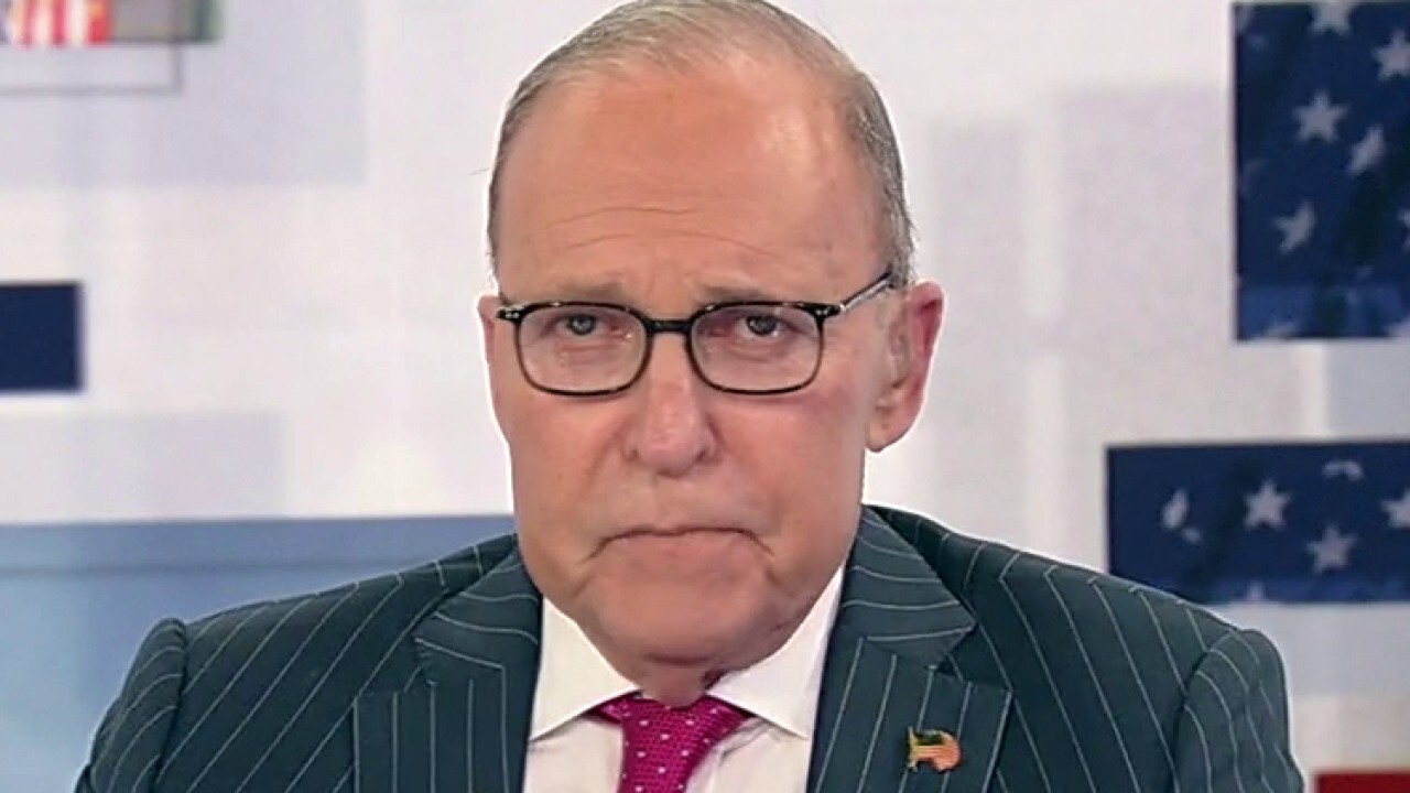 FOX Business host reacts to Biden saying inflation is largely Putin's fault on 'Kudlow.'