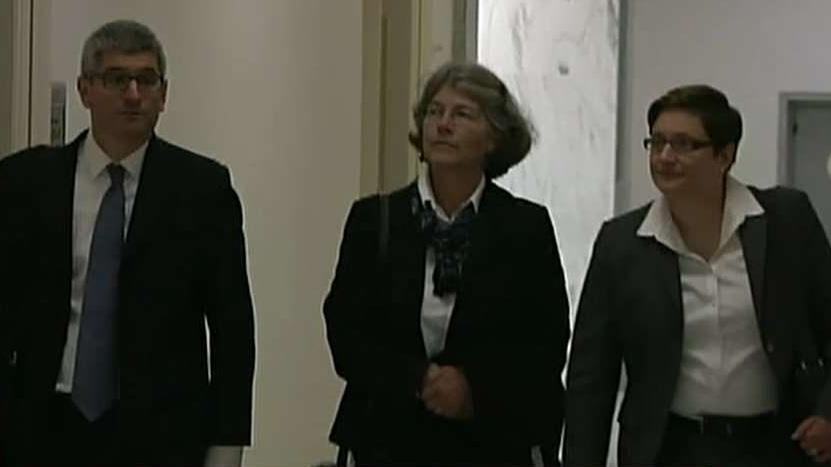 Nellie Ohr invokes marital privilege during testimony on Capitol Hill