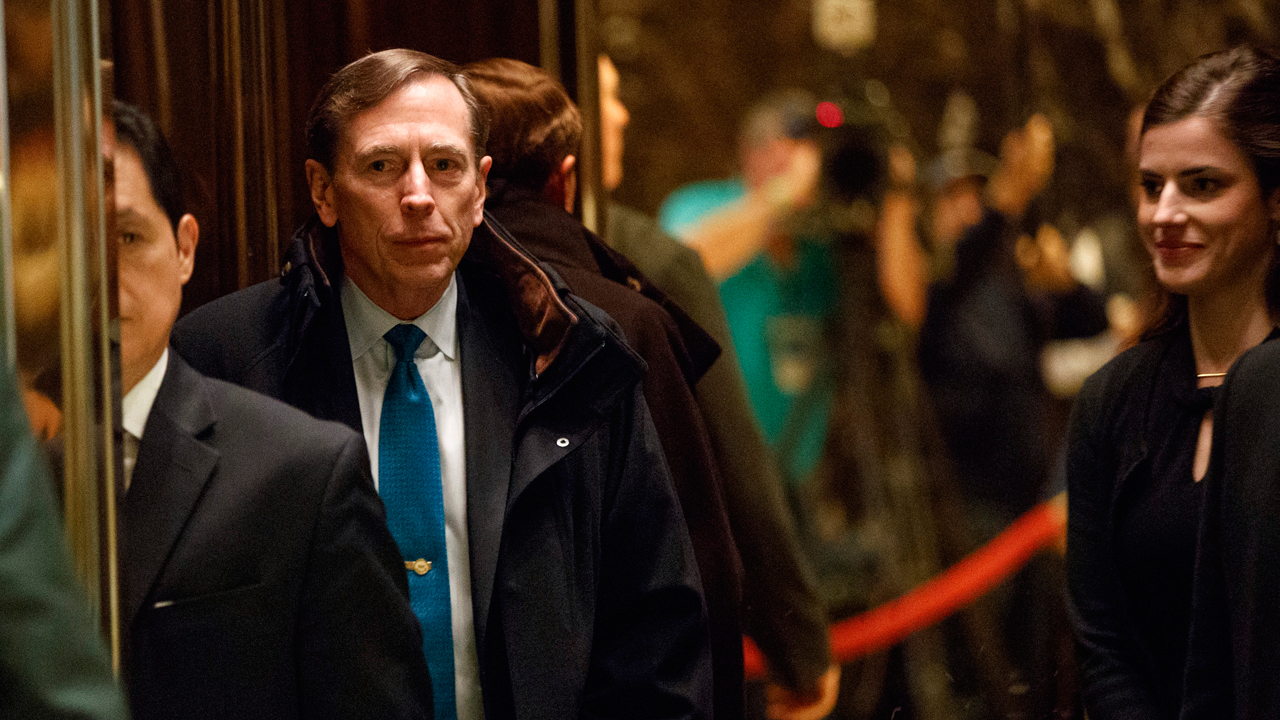 Analyzing a possible Petraeus cabinet pick