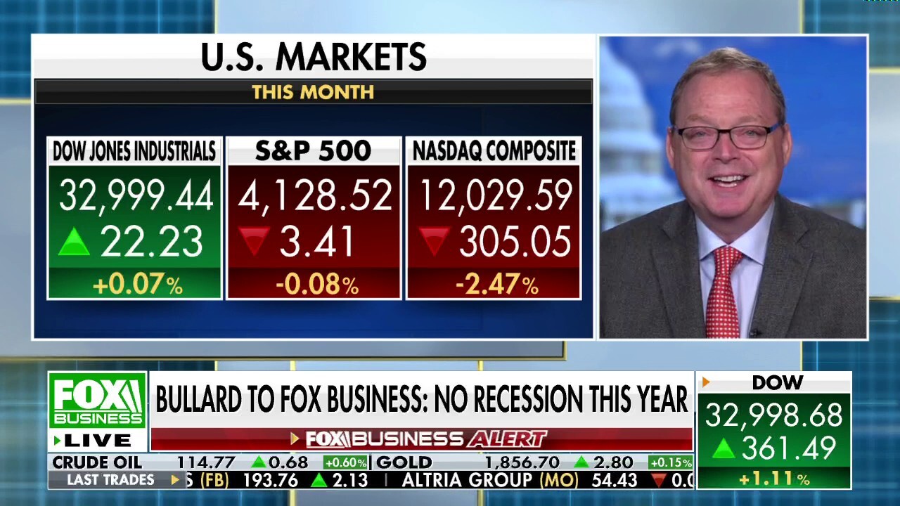 Former Trump Council of Economic Advisers Chairman Kevin Hassett says if the next GDP report comes in negative, that means the U.S. is in a recession.