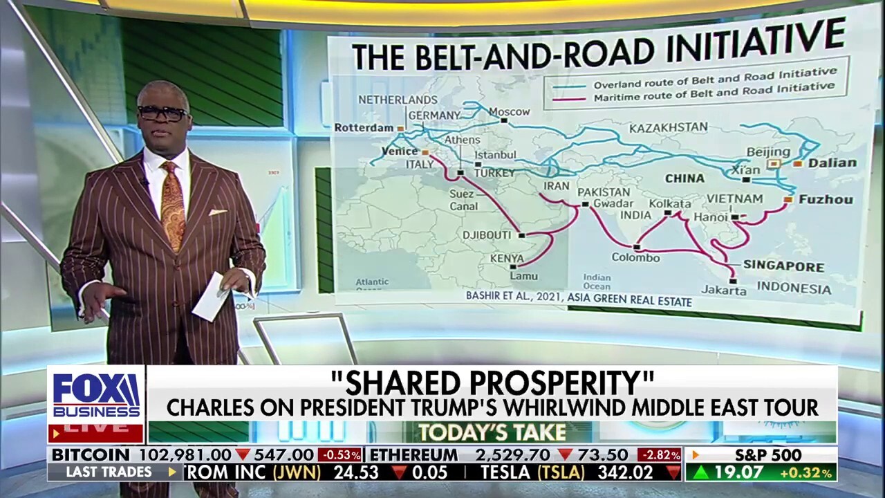 'Making Money' host Charles Payne discusses President Donald Trump's whirlwind Middle East tour.