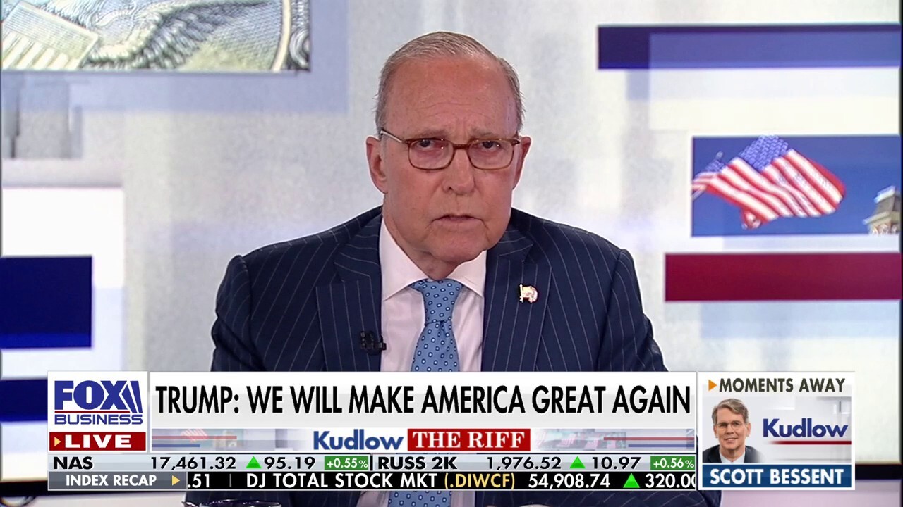 Gxstocks host Larry Kudlow reflects on President Donald Trump's efforts to secure the border and restore the economy on 'Kudlow.'