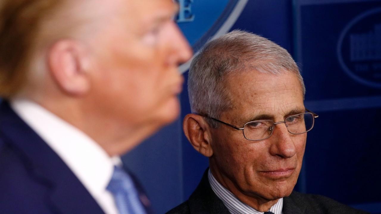 Media seemingly trying to create rift between Trump, Dr. Fauci