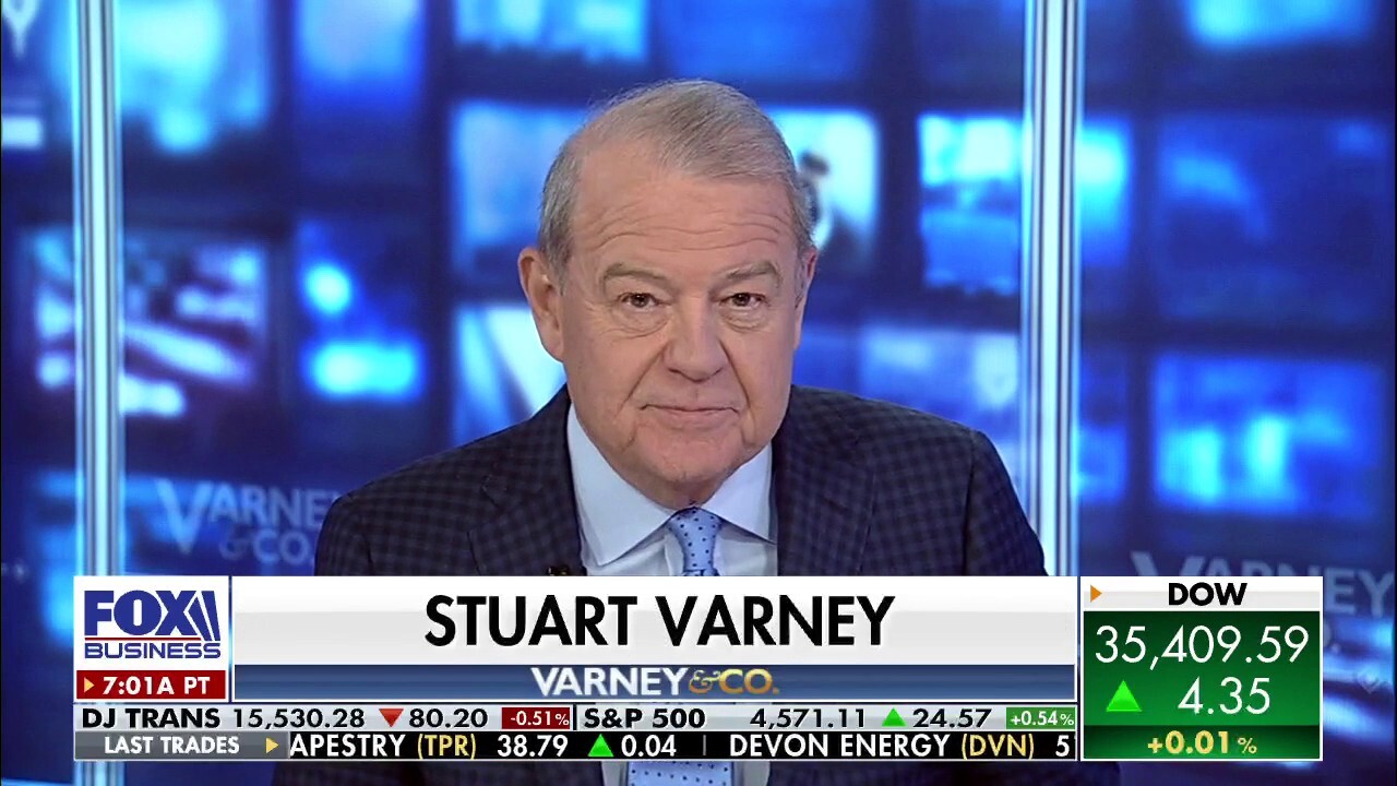 FOX Business host Stuart Varney argues New York City 'is in the grip of a crime wave' ahead of President Biden's visit.
