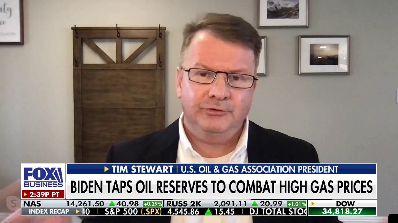 U.S. Oil & Gas Association president Tim Stewart discusses the impact of breaking into the U.S. oil reserves on ‘Fox Business Tonight.’
