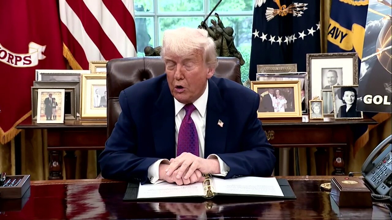 President Donald Trump on the costs associated with the Golden Dome.