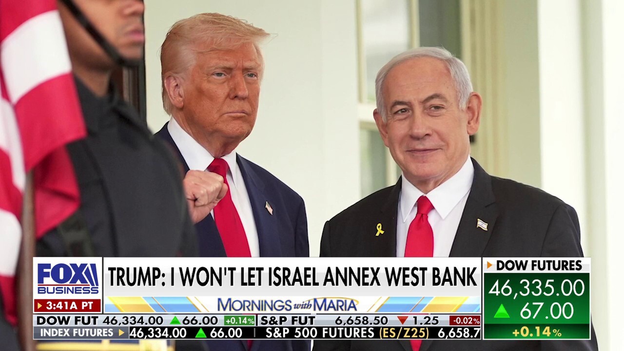 Trump: 'Will not allow Israel annex the West Bank'