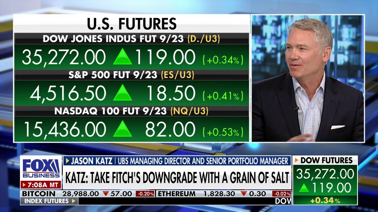 Stock market is taking Fitch downgrade with a 'grain of salt': Jason Katz