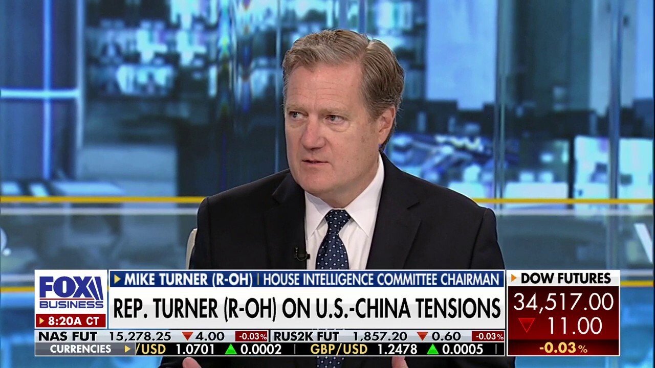 Rep. Mike Turner, R-Ohio, joins ‘Varney & Co.’ to discuss the growing tensions between the U.S. and China, and Elon Musk’s recent involvement in the Russia-Ukraine war.