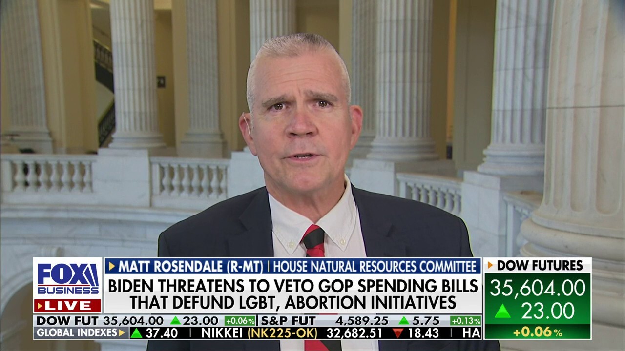 Rep. Matt Rosendale, R-Mont., says the House is setting up for 'leverage over' the Biden administration's spending.