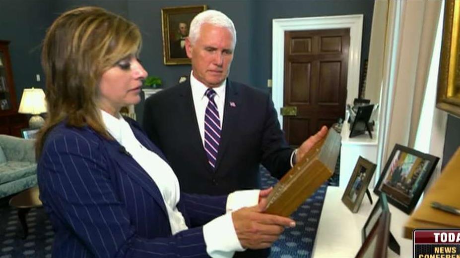 Vice President Pence gives an inside look at his West Wing office