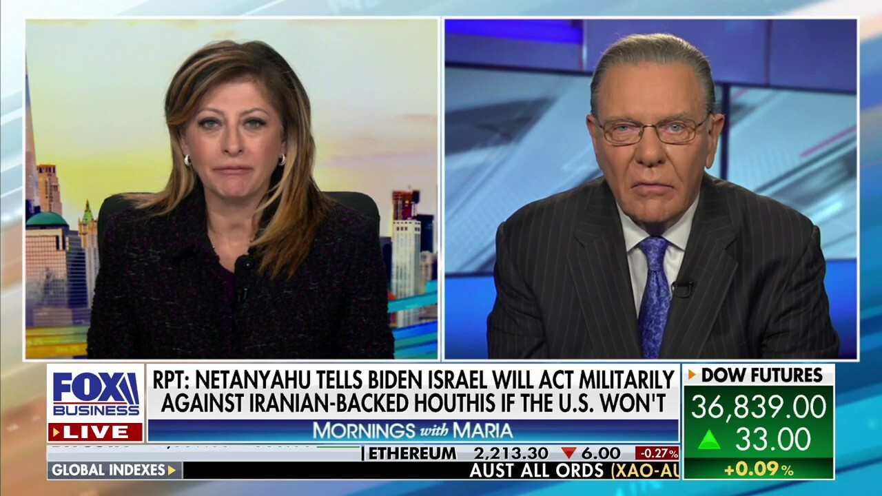 Retired Gen. Jack Keane joins Mornings with Maria to discuss his expectations for Ukrainian President Volodymyr Zelenskyy's visit to the U.S., the dangers of open borders and attacks against U.S. forces in the Middle East.