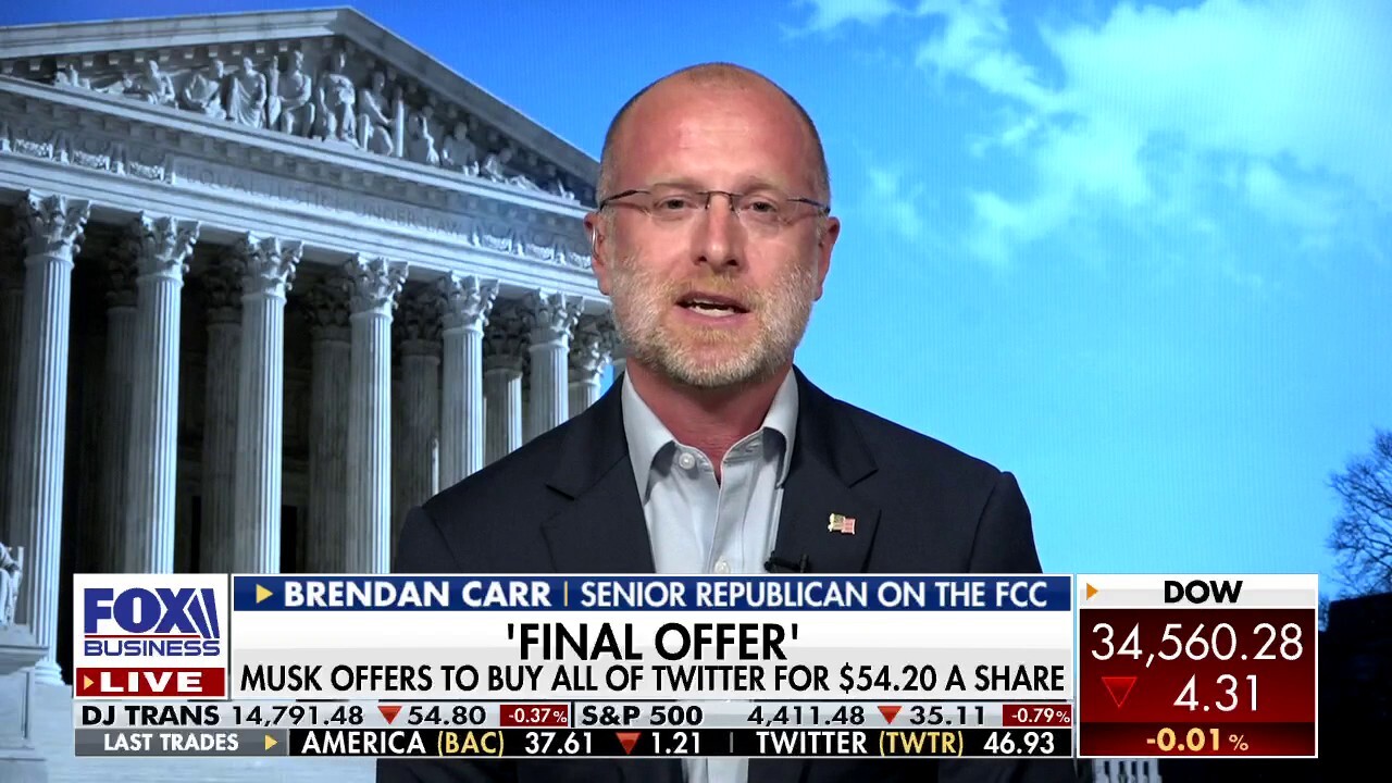 Twitter has become a ‘digital town square’: Senior Republican on the FCC