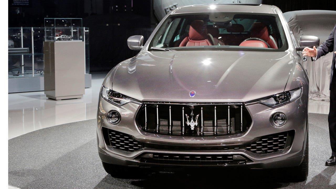 Maserati unveils SUV at New York Auto Show