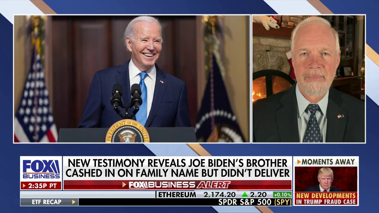 The evidence against the Biden family is rolling in: Sen. Ron Johnson