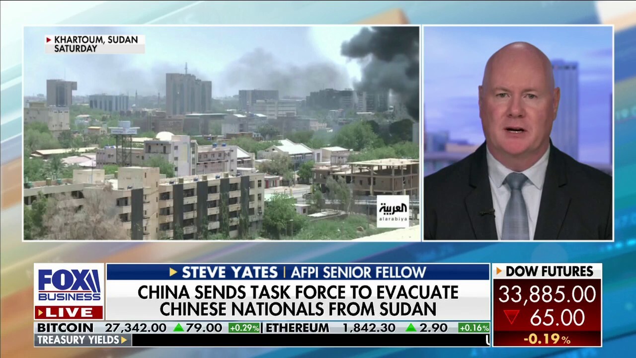 America First Policy Institute senior fellow Steve Yates discusses the impact of Chinese influence in Sudan amid violent conflict.