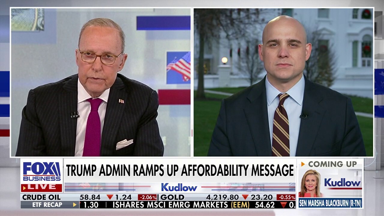 White House Deputy Chief of Staff James Blair sheds light on the Trump administration's messaging on the economy and affordability on 'Kudlow.'