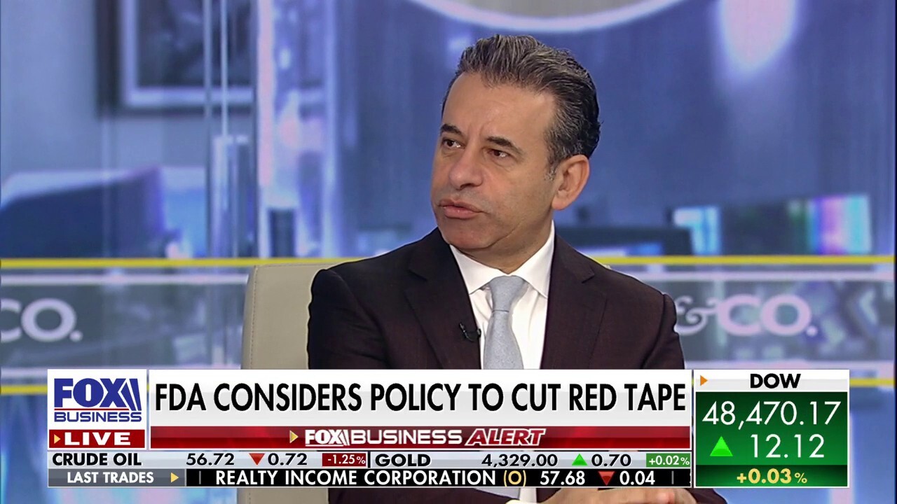 FDA Commissioner Dr. Marty Makary joins 'Varney & Co.' to discuss the FDA's plan to cut red tape, declining men's testosterone levels and his visit to Novartis' manufacturing site.