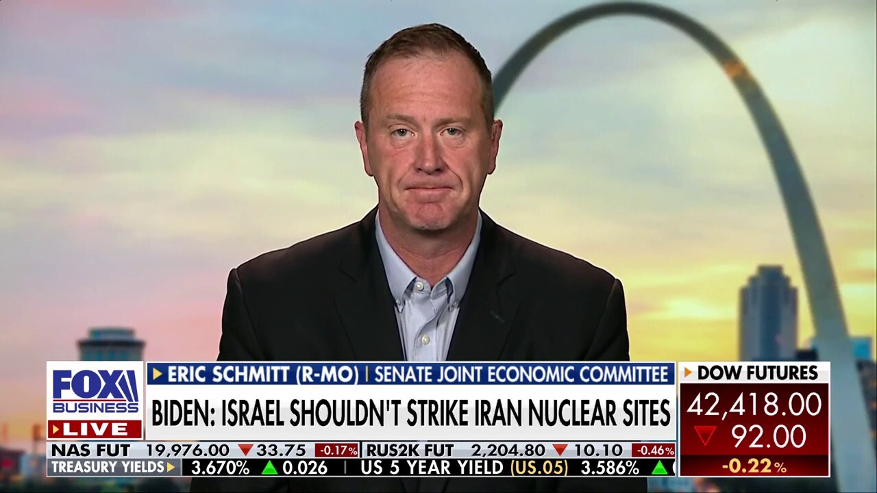 Sen. Eric Schmitt: 'Pro-Hamas wing of the Democrat Party is gaining steam'