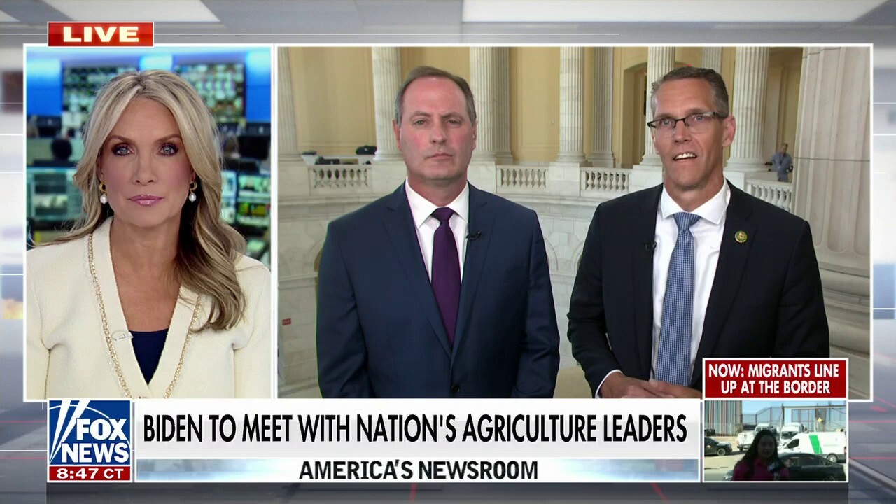 Rep. Randy Feenstra, R-Iowa, and Rep. Tracey Mann, R-Kan., joined 'America's Newsroom' to discuss the bill and why some critics believe the Biden administration has turned its back on American farmers. 