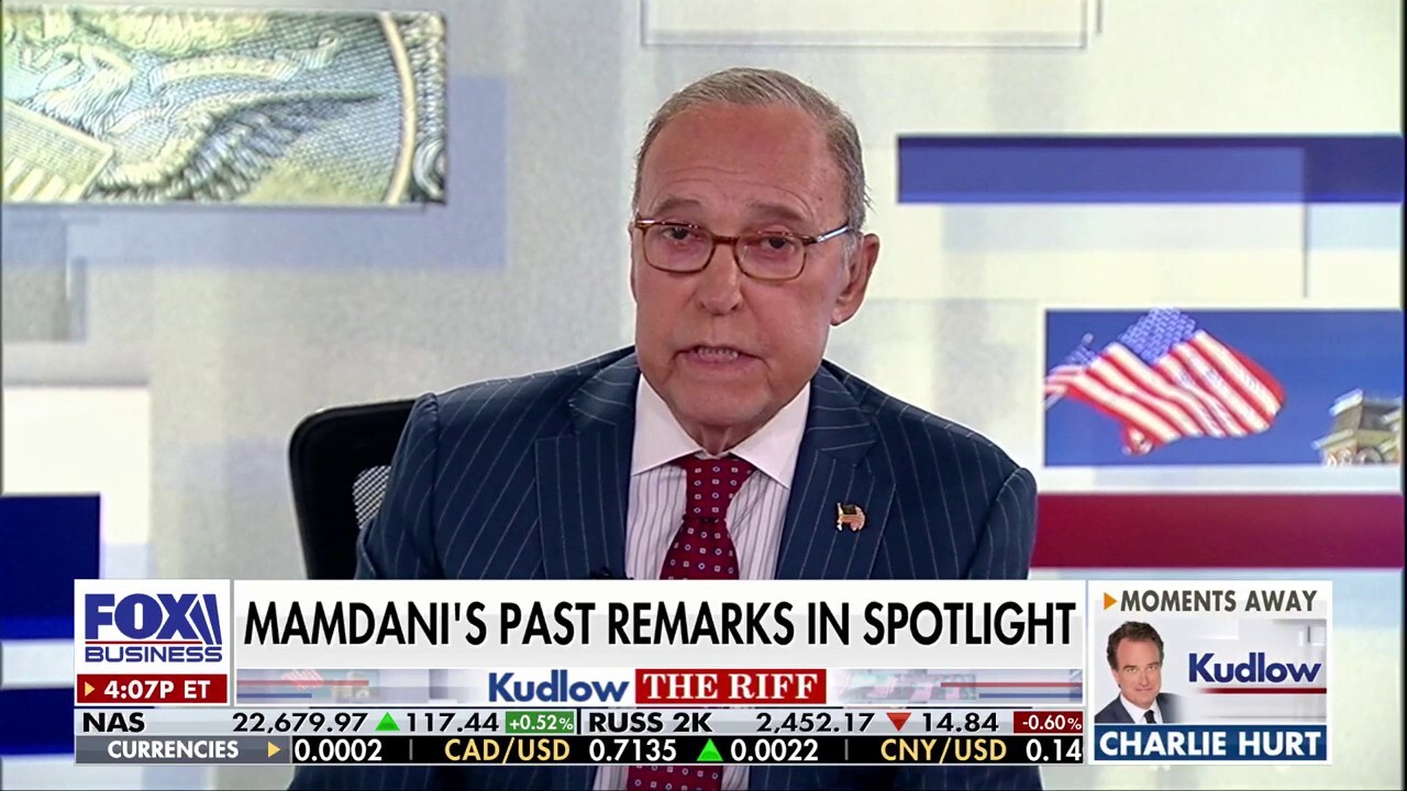 Larry Kudlow: Zohran Mamdani is 'not very smart'