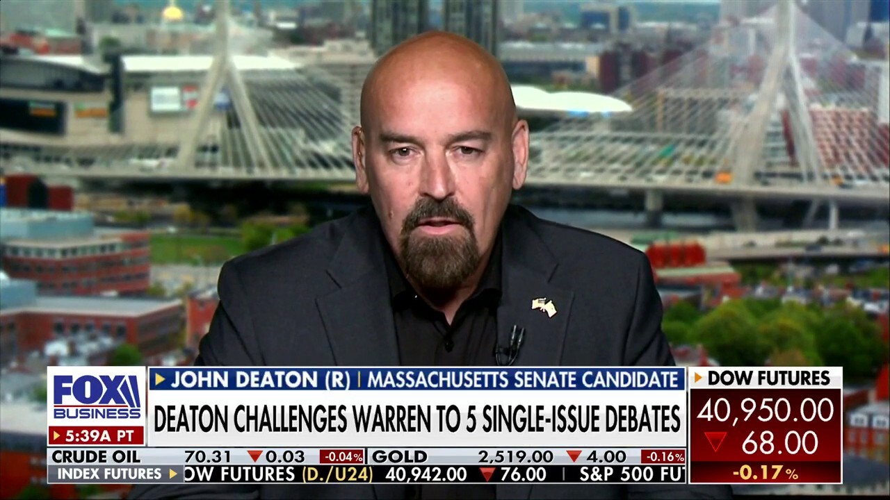 Republican Massachusetts Senate candidate John Deaton joins ‘Mornings with Maria’ to discuss his campaign strategy to unseat Democrat Sen. Elizabeth Warren.