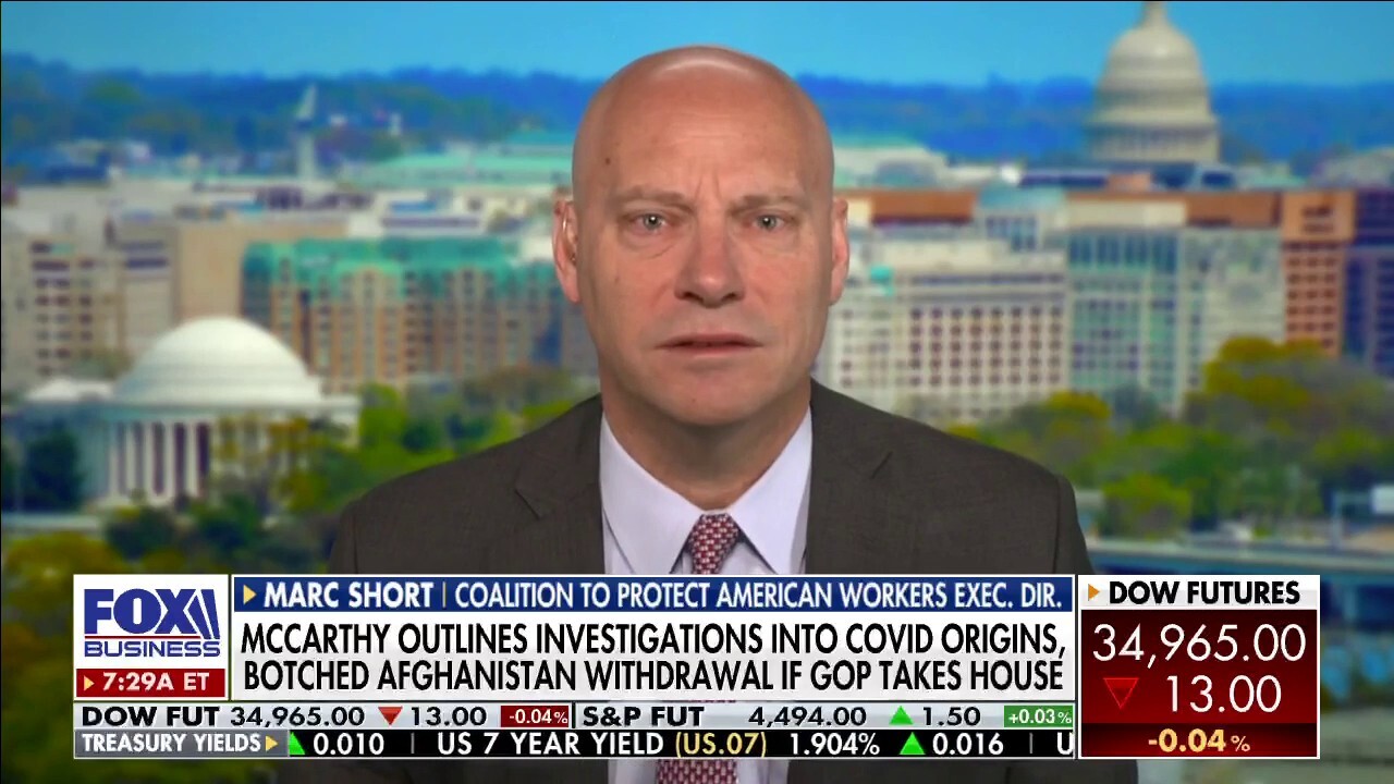 Marc Short, former chief of staff to Vice President Mike Pence argues 'American national security at a huge detriment' following Biden's Afghanistan withdrawal.