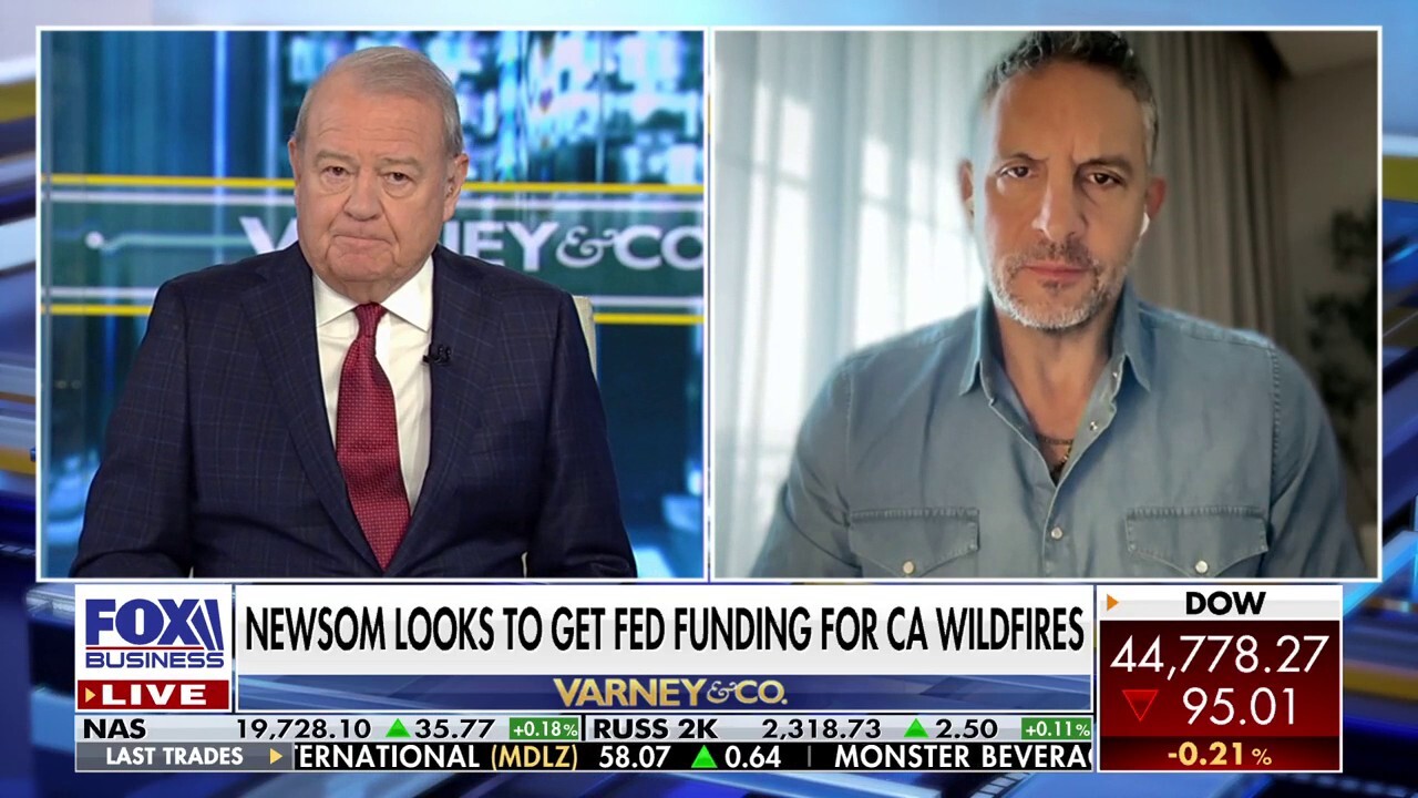 Federal aid for California wildfires ‘should not’ come with conditions, says celebrity real estate agent