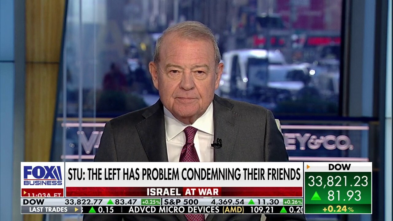 Varney & Co. host Stuart Varney called out the far-left Democrats who refuse to criticize Hamas for attacking Israel.
