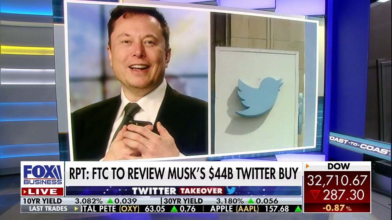 FOX Business correspondent Kelly O'Grady has the latest on the Tesla CEO's purchase of social media giant on 'Cavuto: Coast to Coast.'