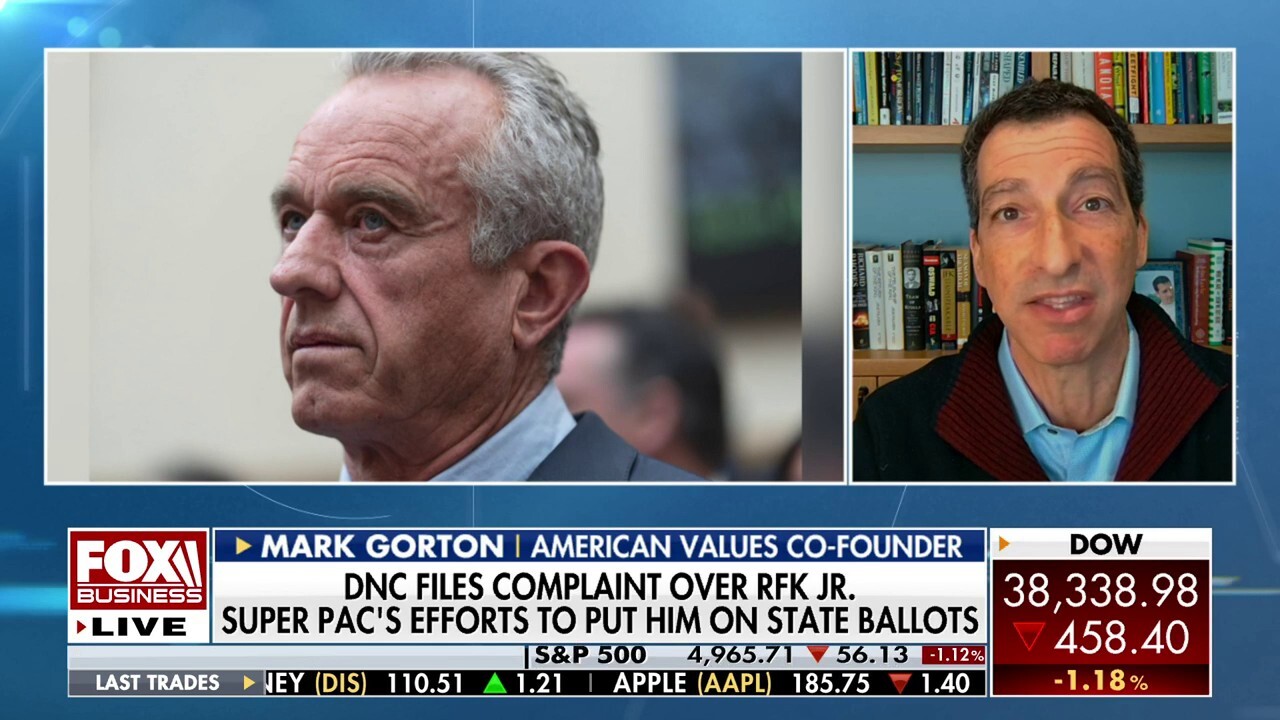 American Values co-founder reacts to the Democratic National Committee filing a federal complaint over his super PACs effort to put Robert F. Kennedy Jr. on state ballots on Cavuto: Coast to Coast.