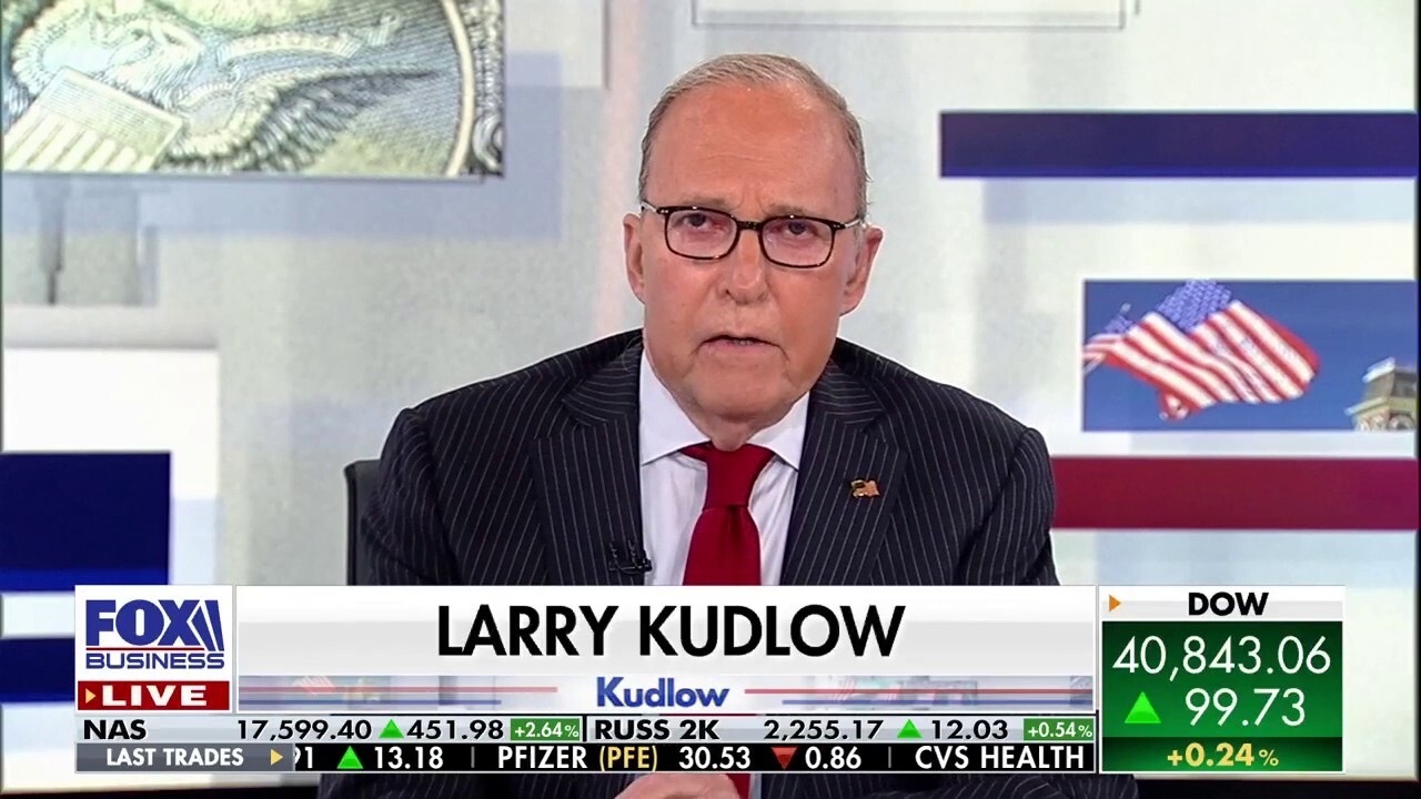 FOX Business host Larry Kudlow reacts to former President Trump's Q&A at the National Association of Black Journalists' convention in Chicago on 'Kudlow.'