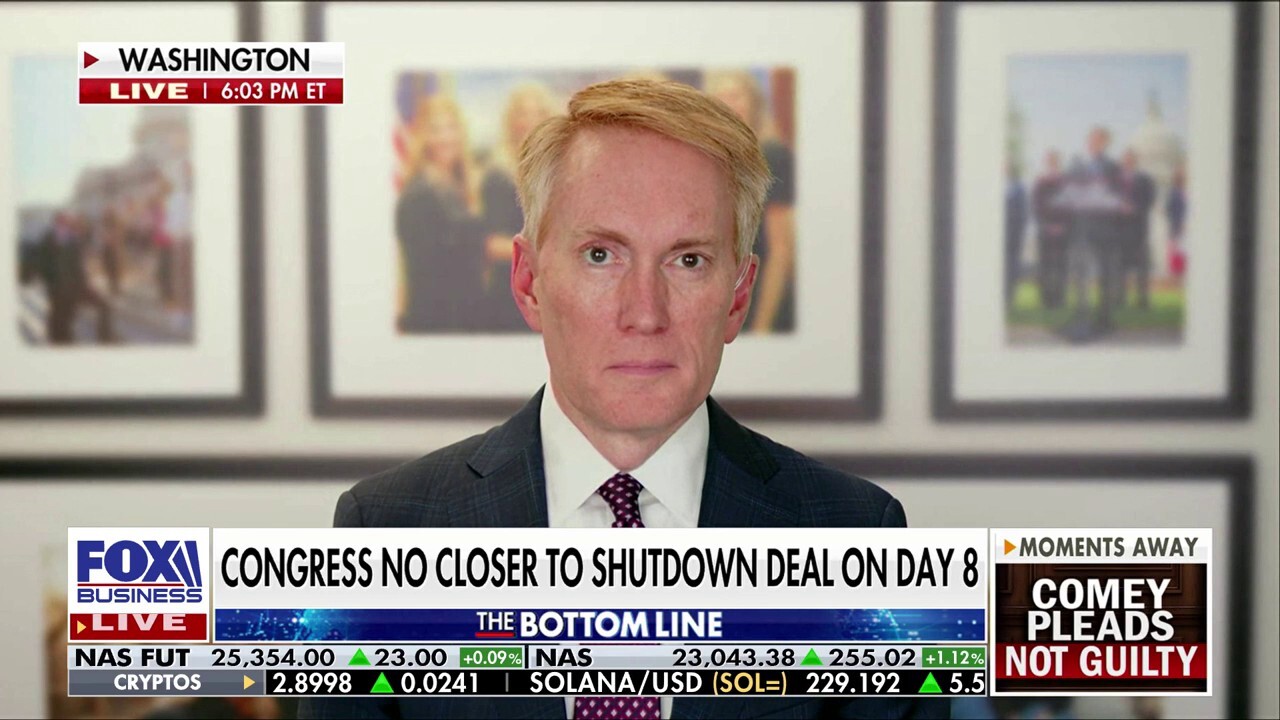 A clean continuing resolution isn't a 'crazy Republican proposal,' says Sen. James Lankford