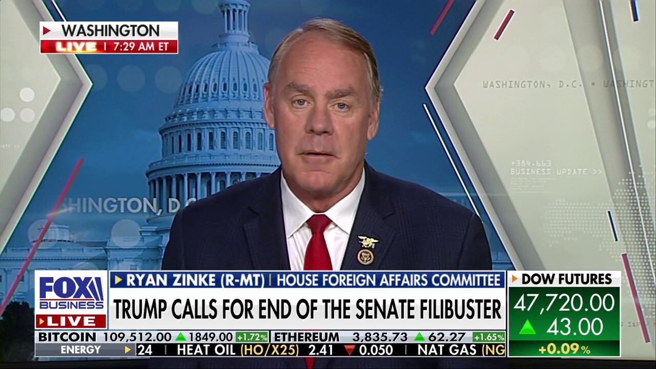 Rep. Ryan Zinke says Congress has failed its constitutional duty: ‘No excuse for government shutdown’