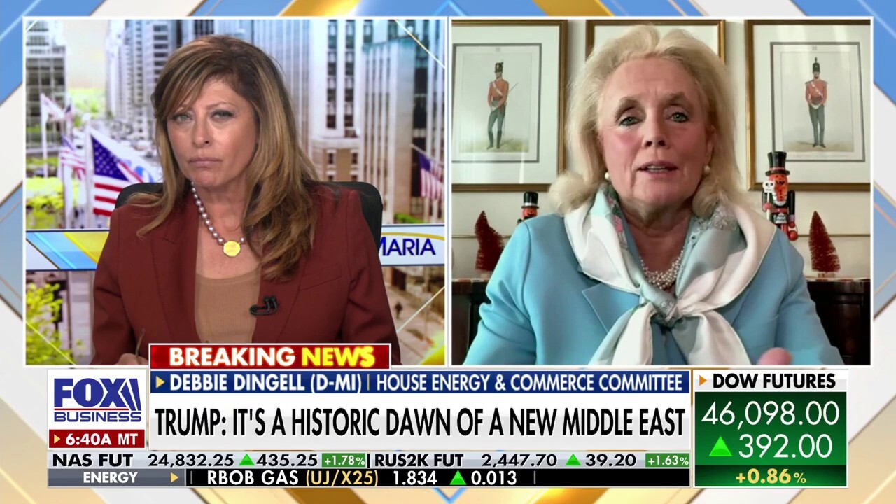 Rep. Dingell thanks Trump for Middle East peace deal: 'Today there is hope'