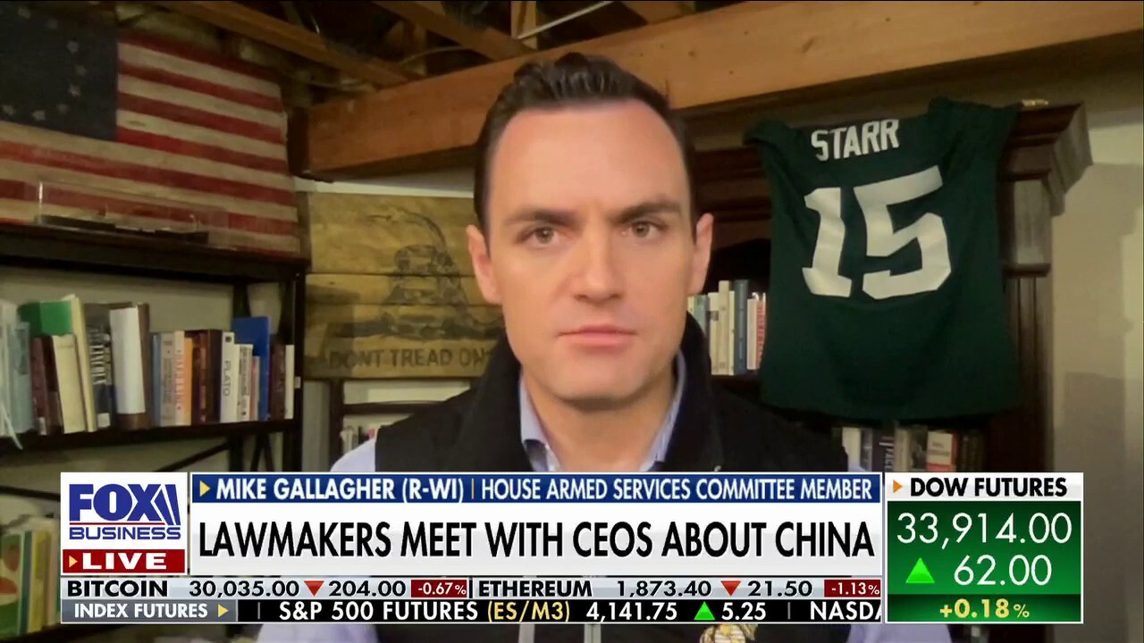 Rep. Mike Gallagher: It's time to stop pouring money into 'suspect Chinese companies'