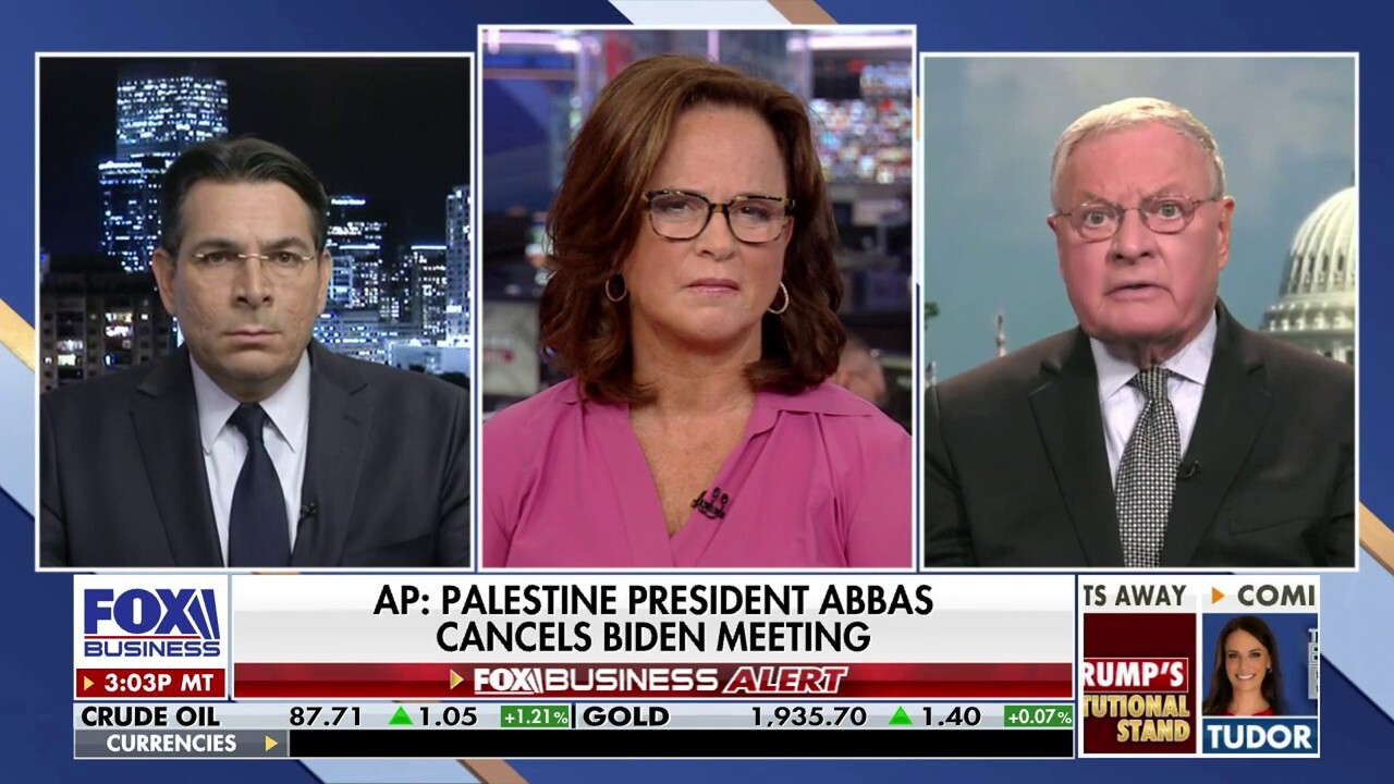 'The Evening Edit' panelists Danny Danon and Ret. Lt. Gen. Keith Kellogg discuss Israel and Hamas blaming each other for an explosion at a hospital in Gaza. 