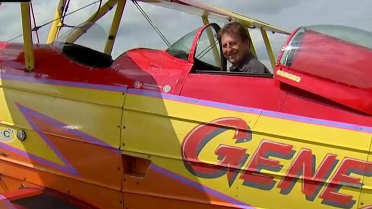 Gene Soucy aircraft takes flight at Oshkosh airshow